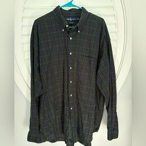 Ralph Lauren Big shirt plaid button down size XXL